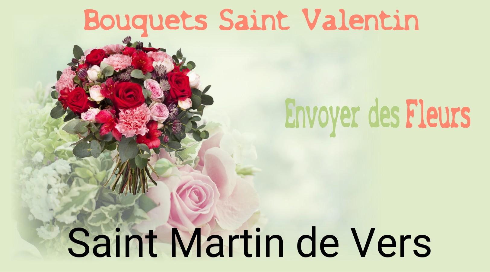 Roses de Saint-Valentin livrées à Saint-Martin-de-Vers